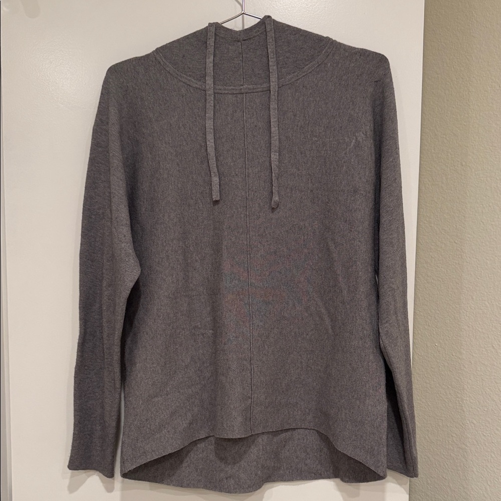 Quince Charcoal Knit Pullover